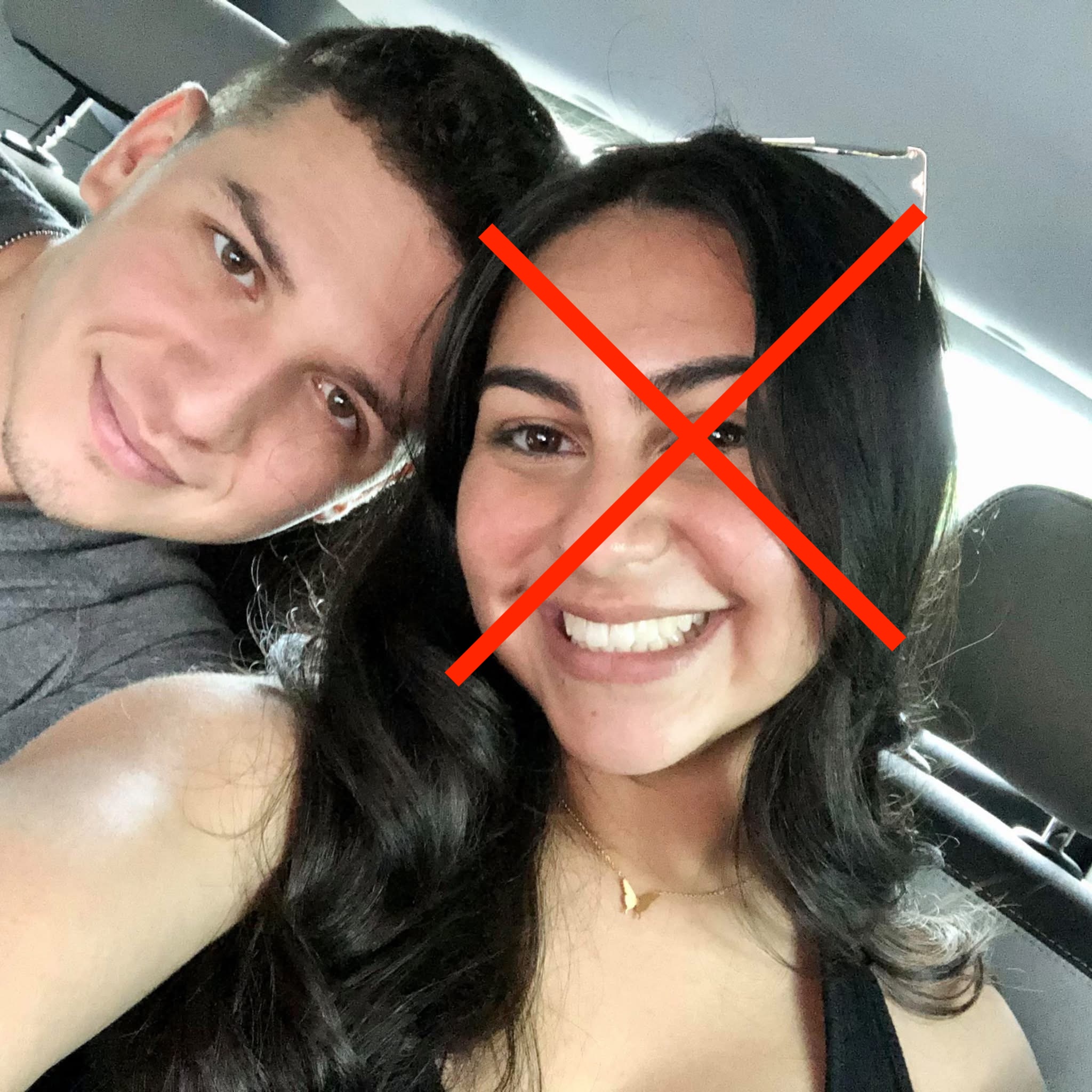 Exhibit B — Frances with her boyfriend