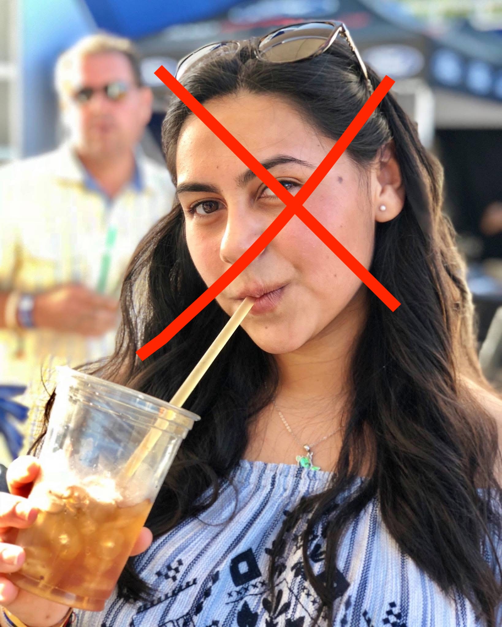Exhibit C — Frances at a social event